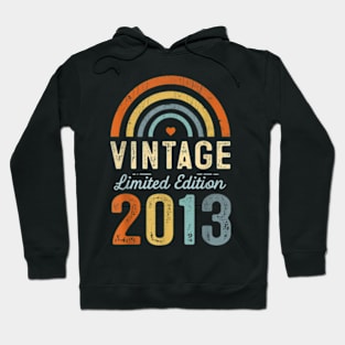 2013 Limited Edition Rainbow 10th Birthday Boy Hoodie